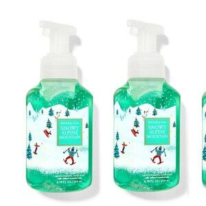 Bath & Body Works Snowy Alpine Mountain Gentle Foaming Hand Soap x 2